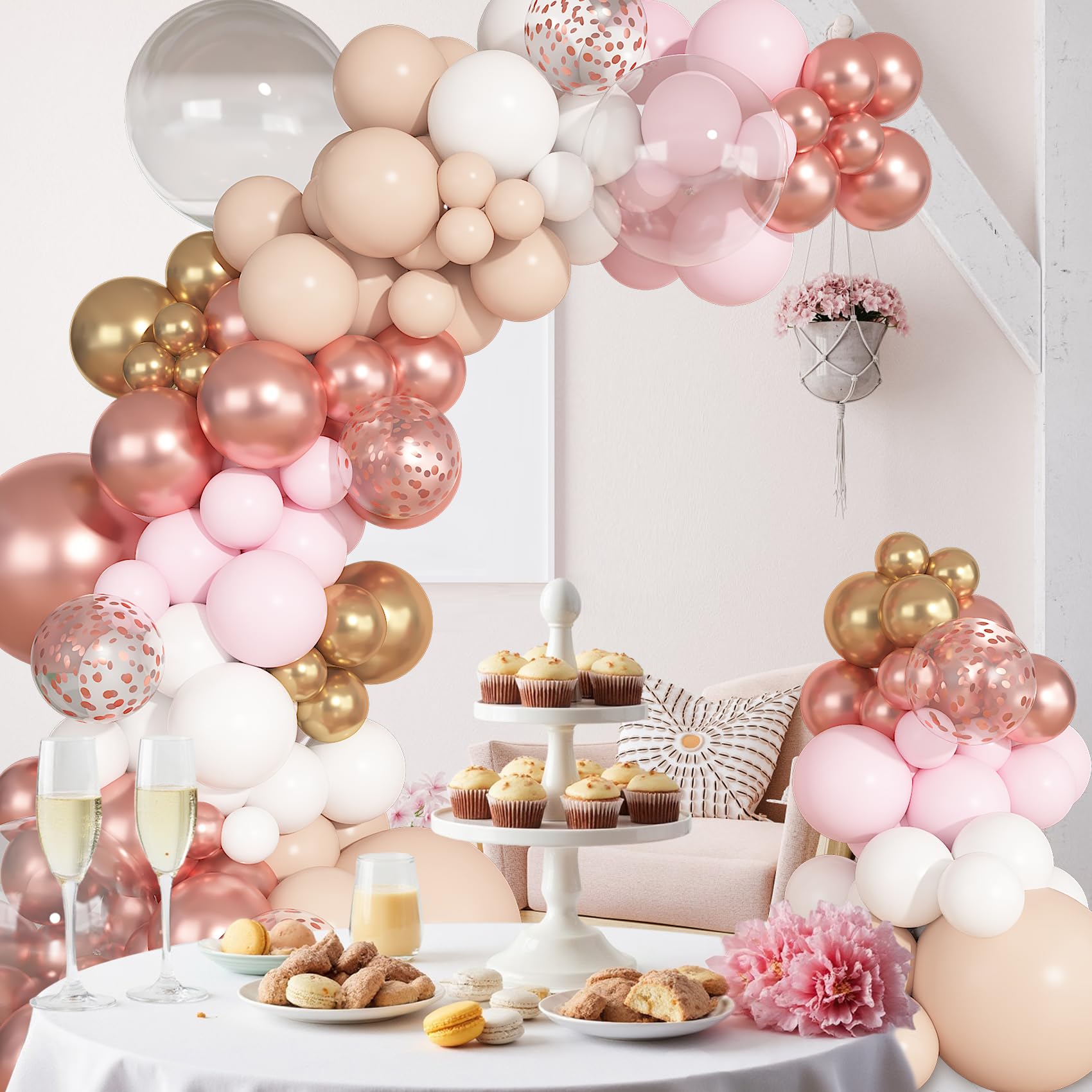 Ouddy Party balloon arch strip for quick garland construction