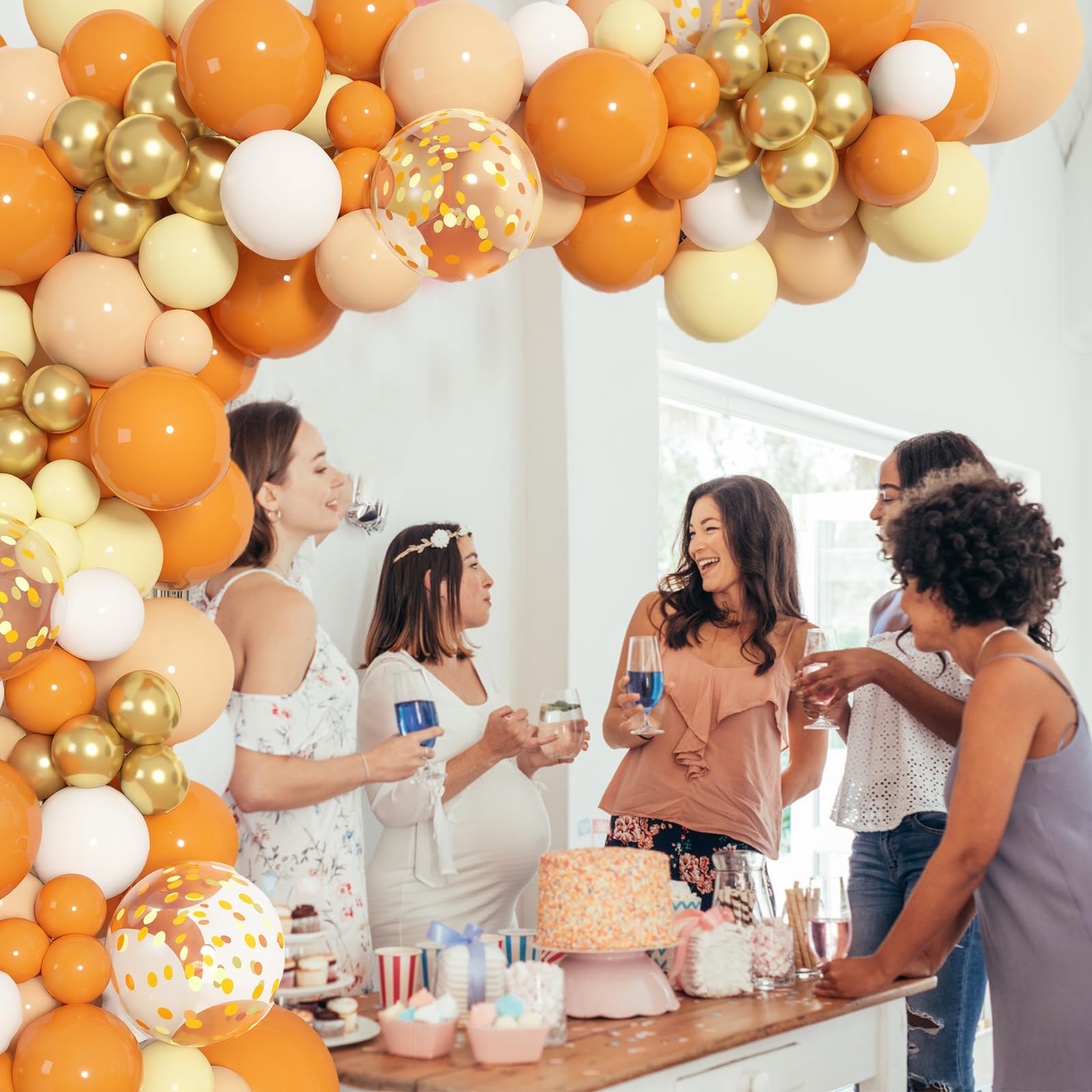 Ouddy Party glue points secure balloon clusters during setup