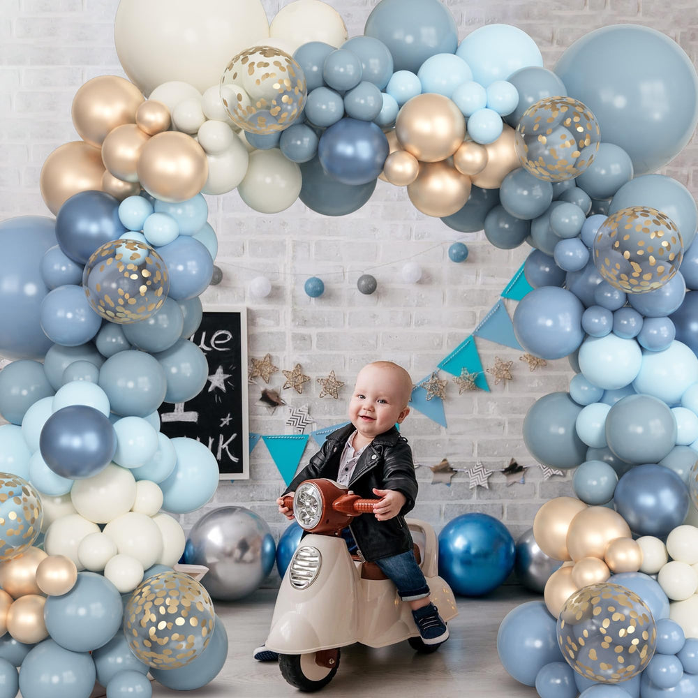 Ouddy Party balloon glue points help secure balloon clusters.