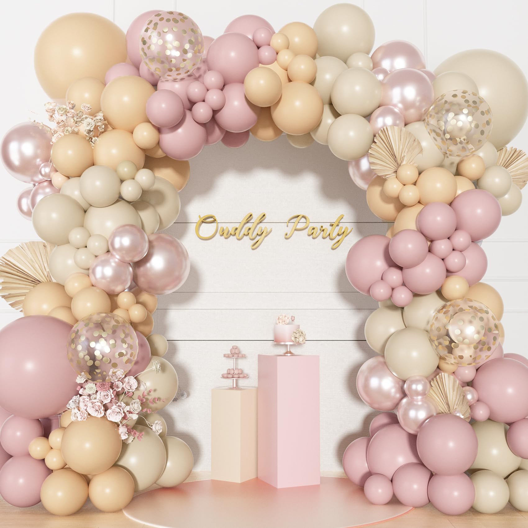 Ouddy Party arch assembly kit, enables quick, stunning balloon garlands.