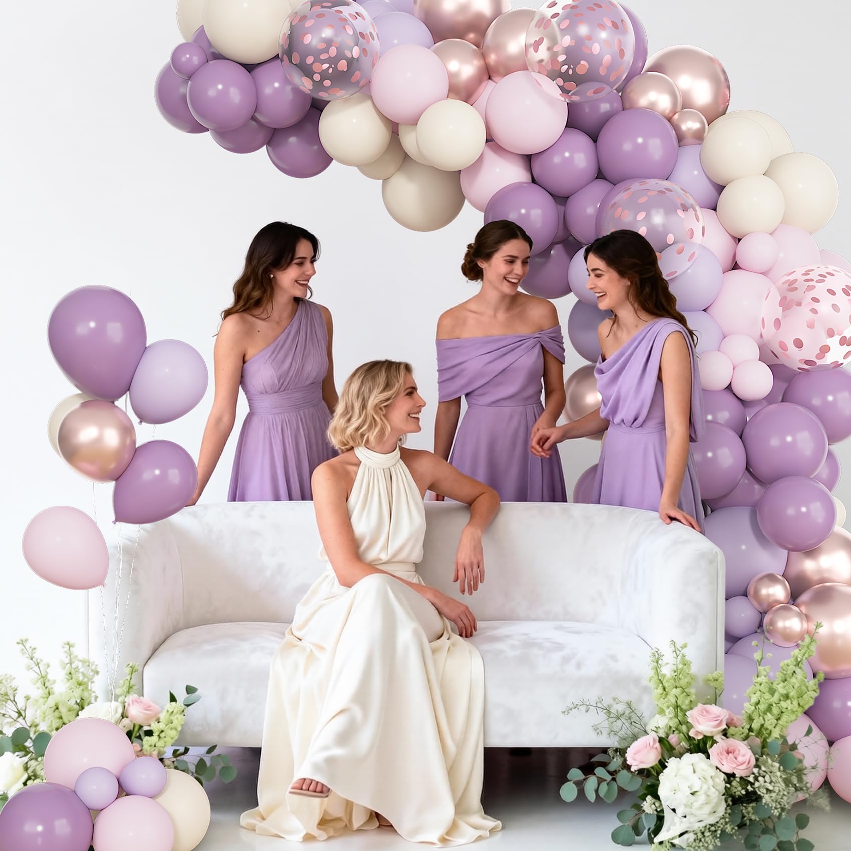 Ouddy Party champagne gold metallic 12in balloons add luxe sparkle