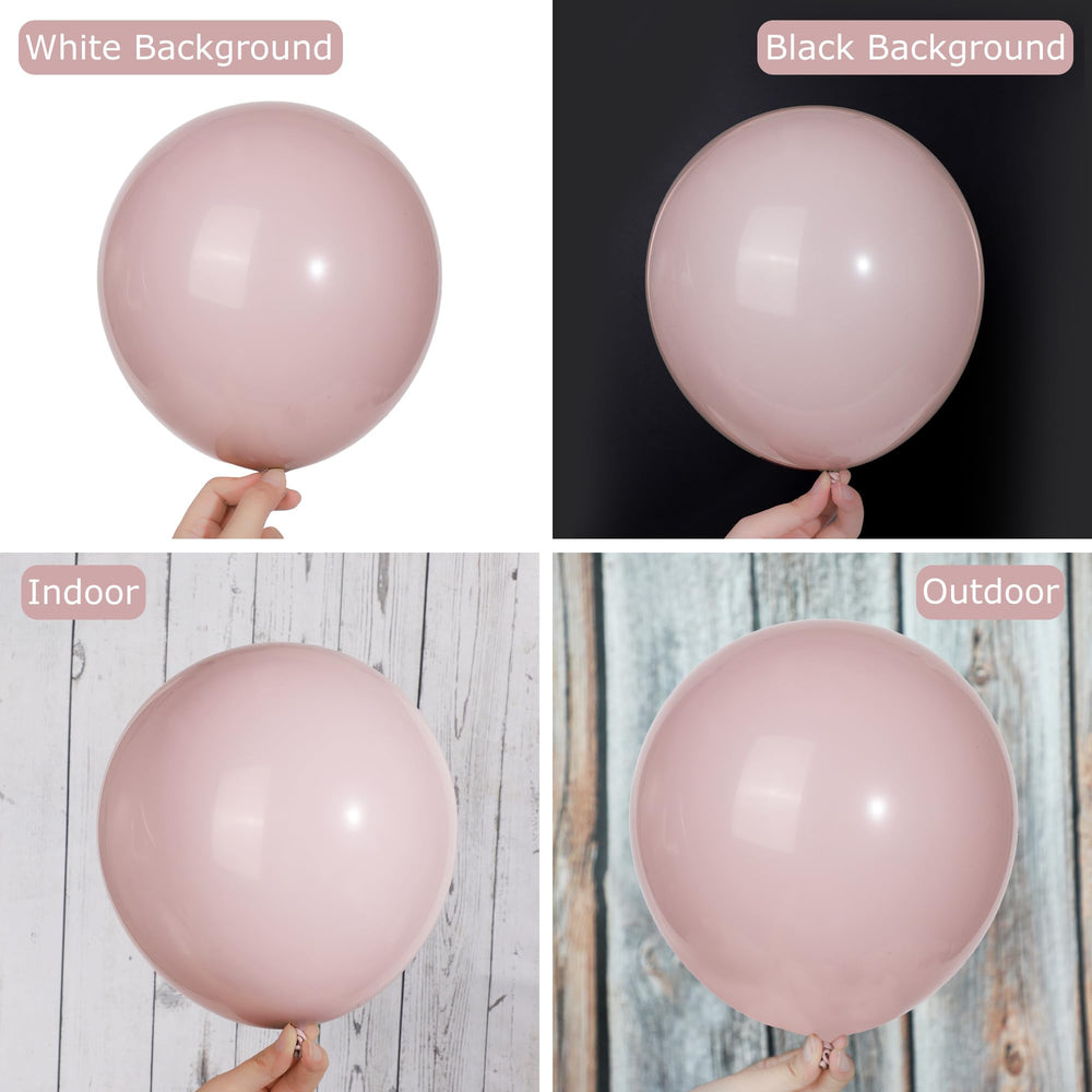 Ouddy Party 5in pink balloons ideal for garland accents