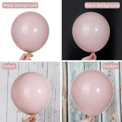 Ouddy Party 5in pink balloons ideal for garland accents