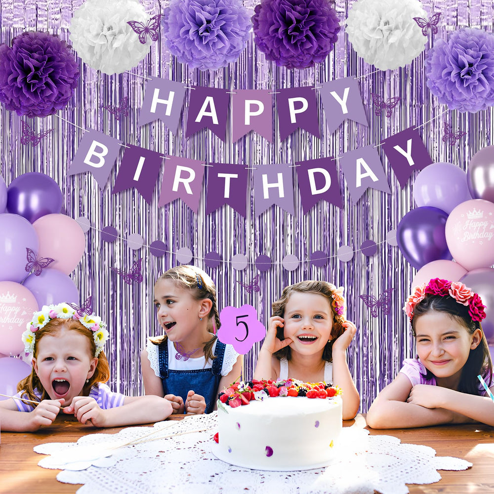Ouddy Party foil fringe curtain adds metallic shine for photo backdrops