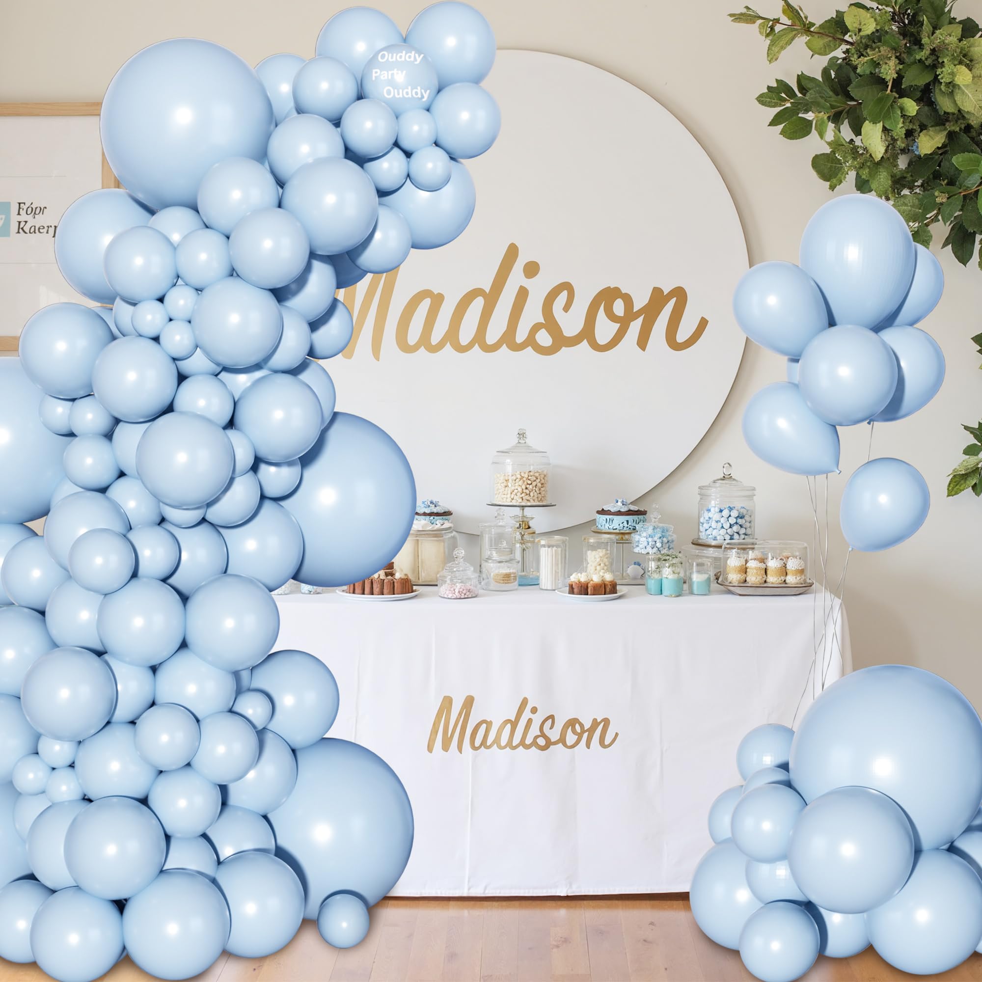 Ouddy Party glue points, 60pcs, secure balloons with tidy, durable hold