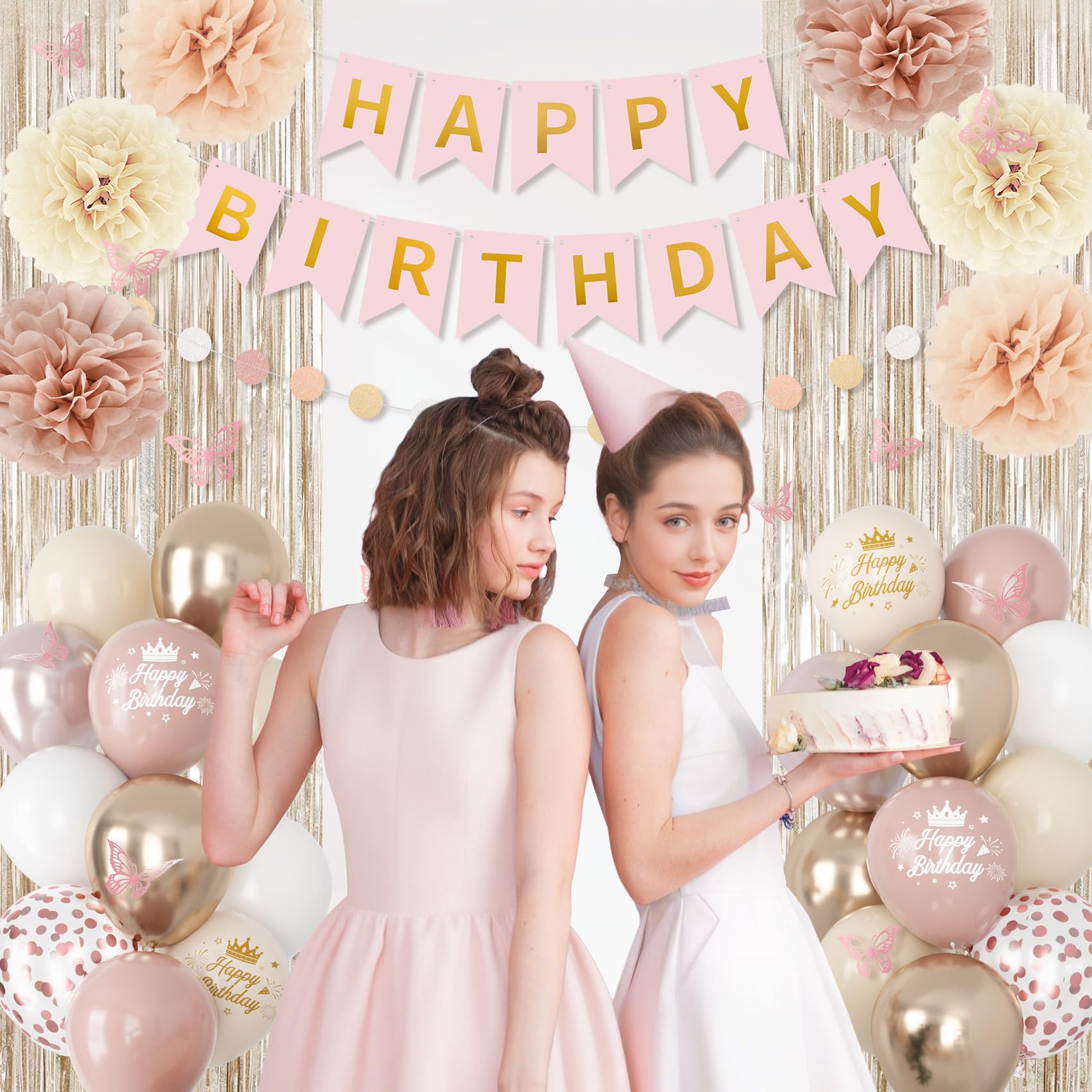 Ouddy Party Happy Birthday banner for a charming celebration.