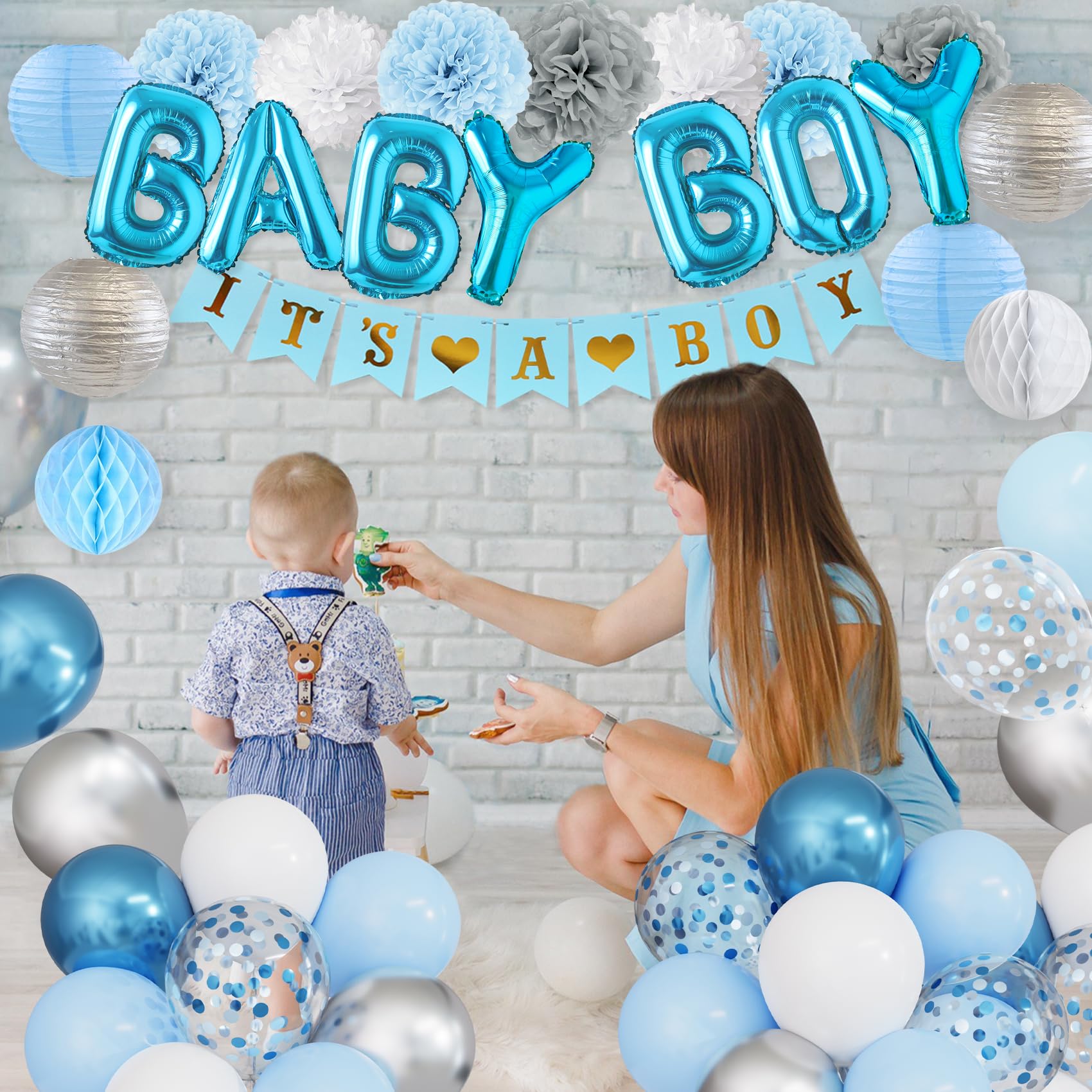 Ouddy Party honeycomb balls create dimensional decor for photos