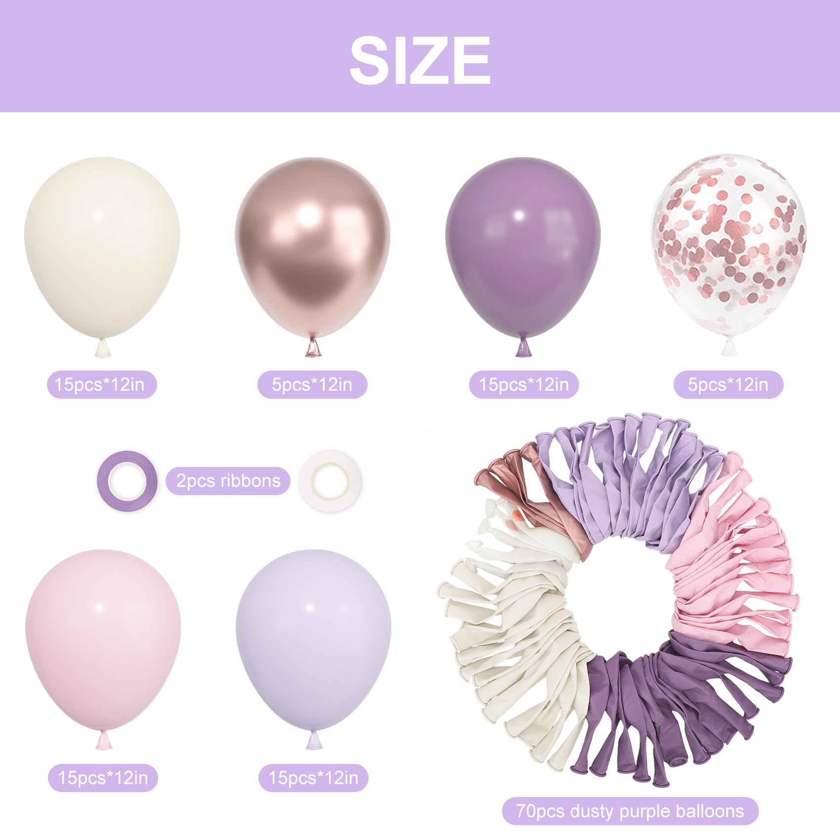 Ouddy Party light pink 12in balloons add soft festive touch