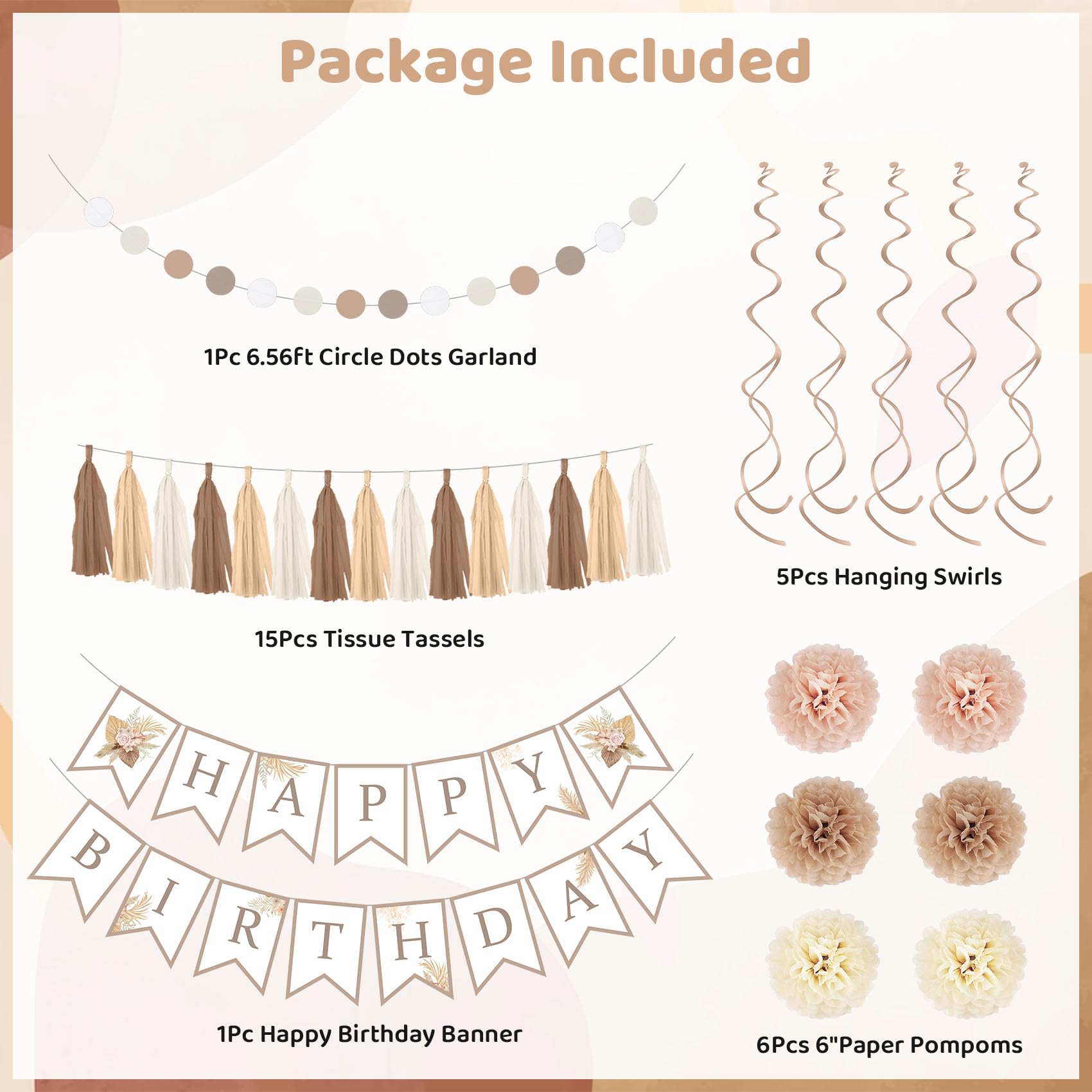 Ouddy Party neutral latex balloons 60 pieces for versatile celebrations.