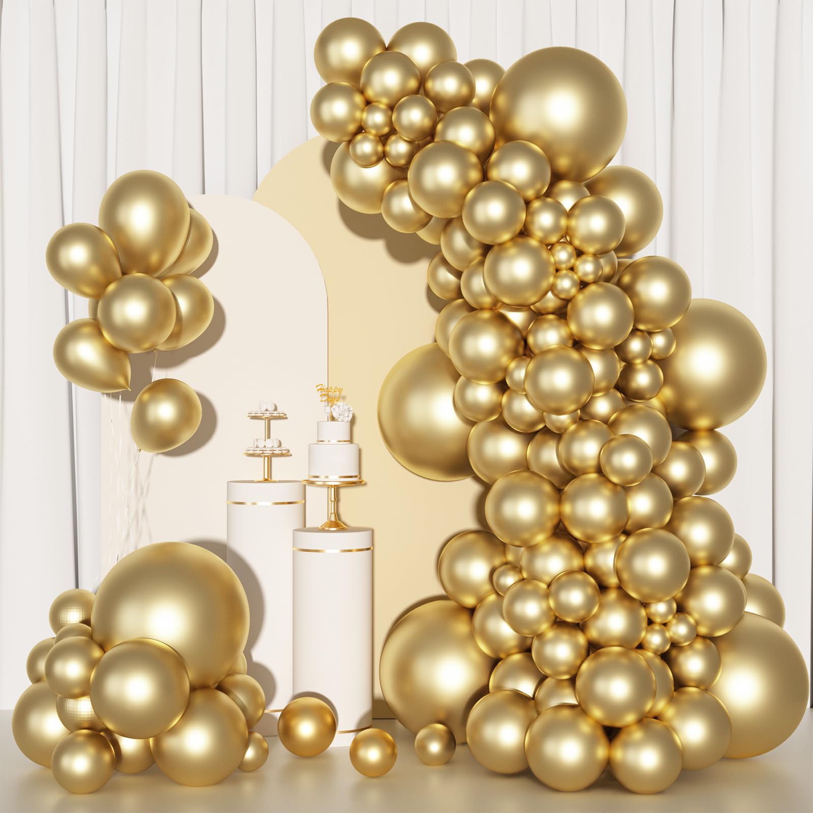 Ouddy Party latex balloons suitable for indoor or outdoor celebrations.