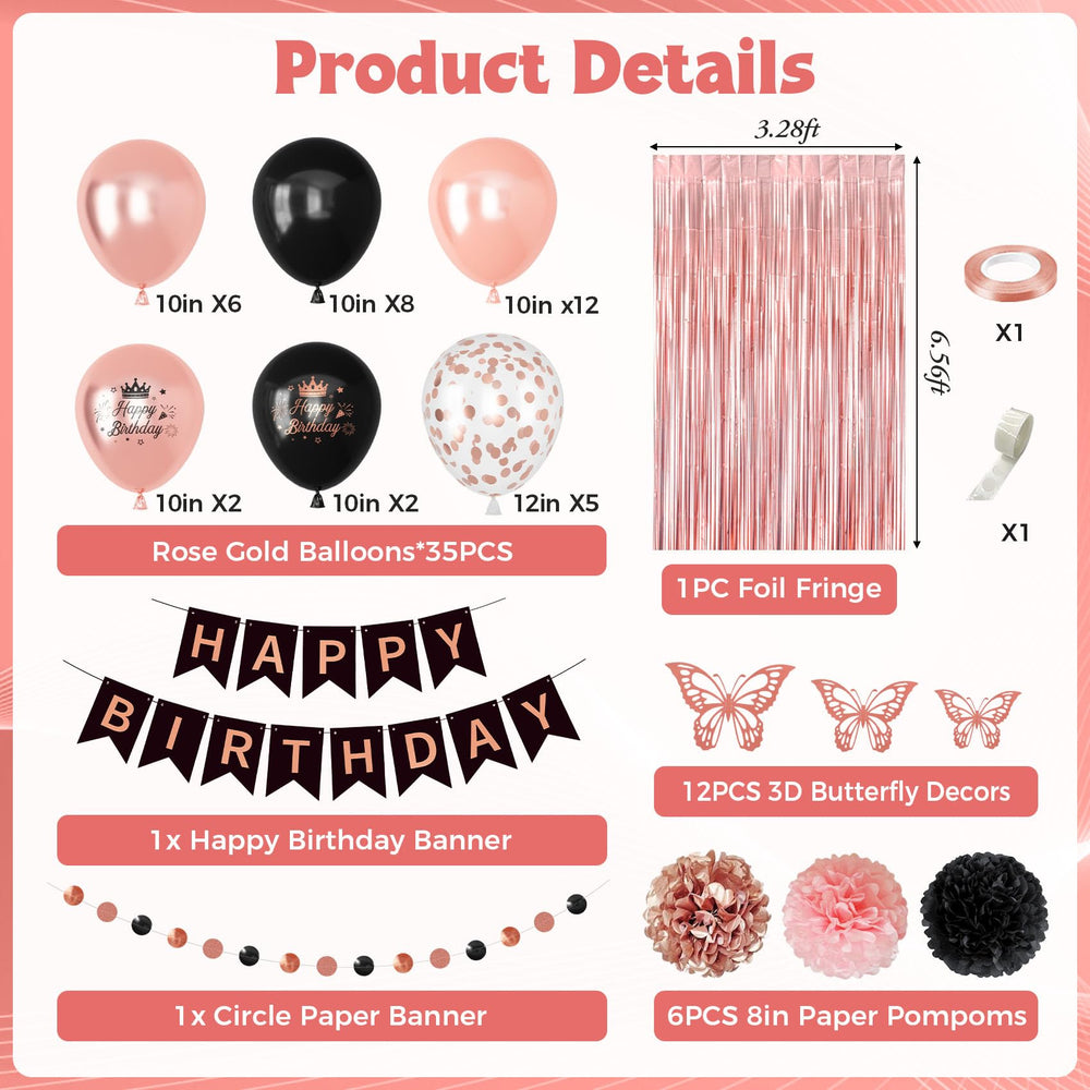 Ouddy Party paper pom poms in rose gold and white for textured decor.