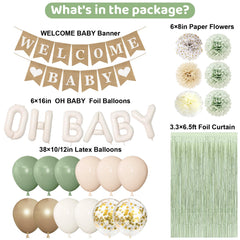 Ouddy Party pompoms brighten tables and decor accents.