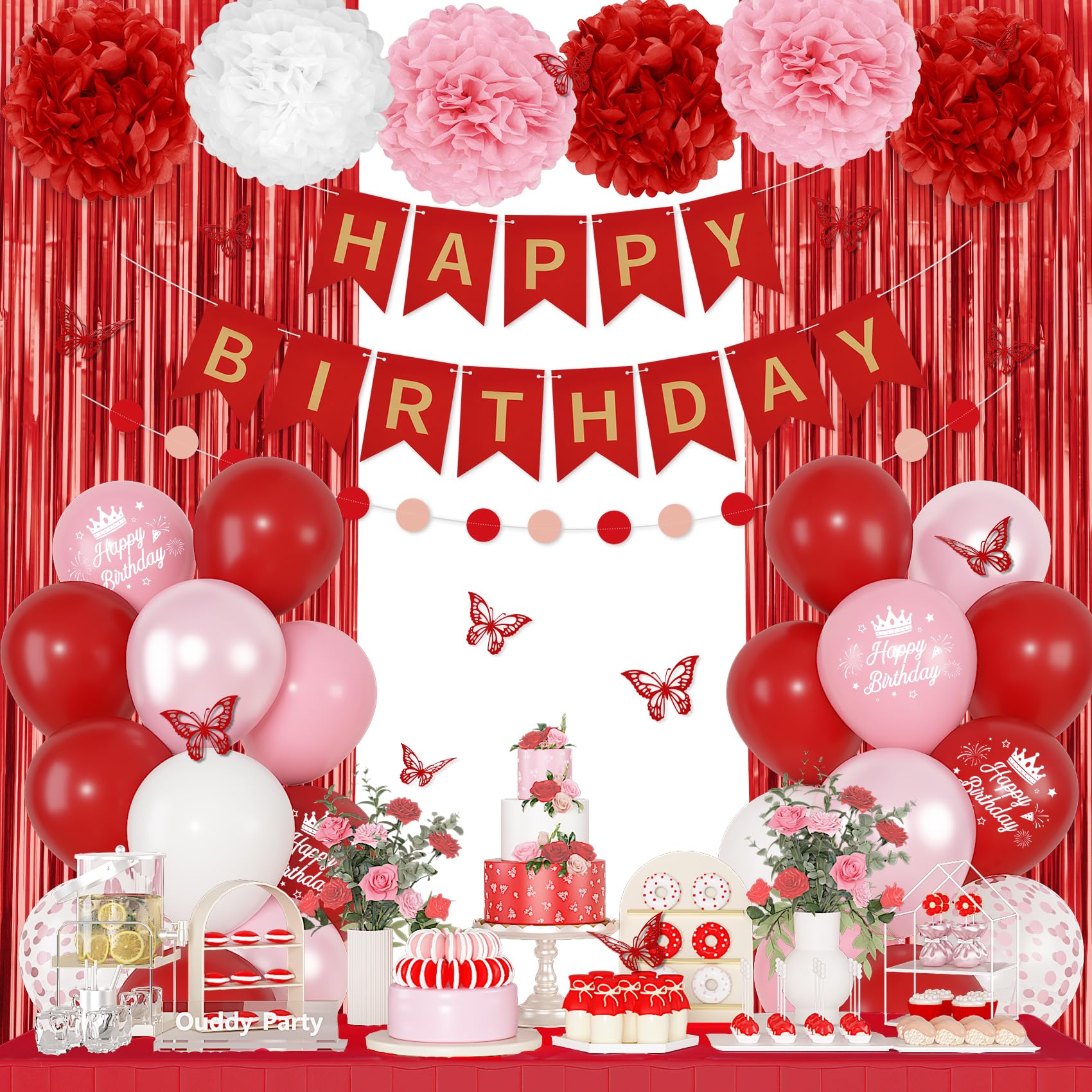 Ouddy Party confetti balloons brighten birthdays with festive sparkle