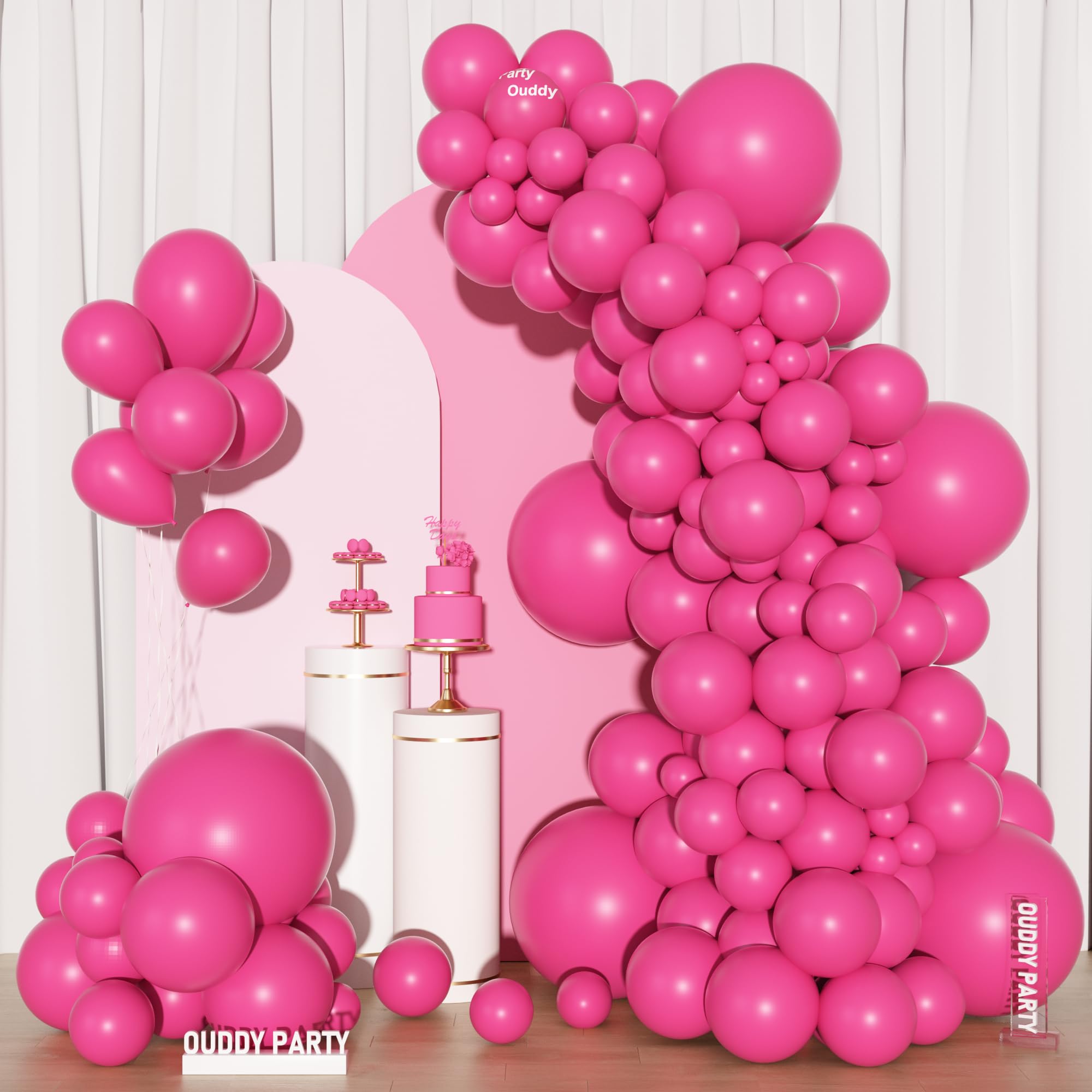 Ouddy Party ribbon finish supports long-lasting garlands