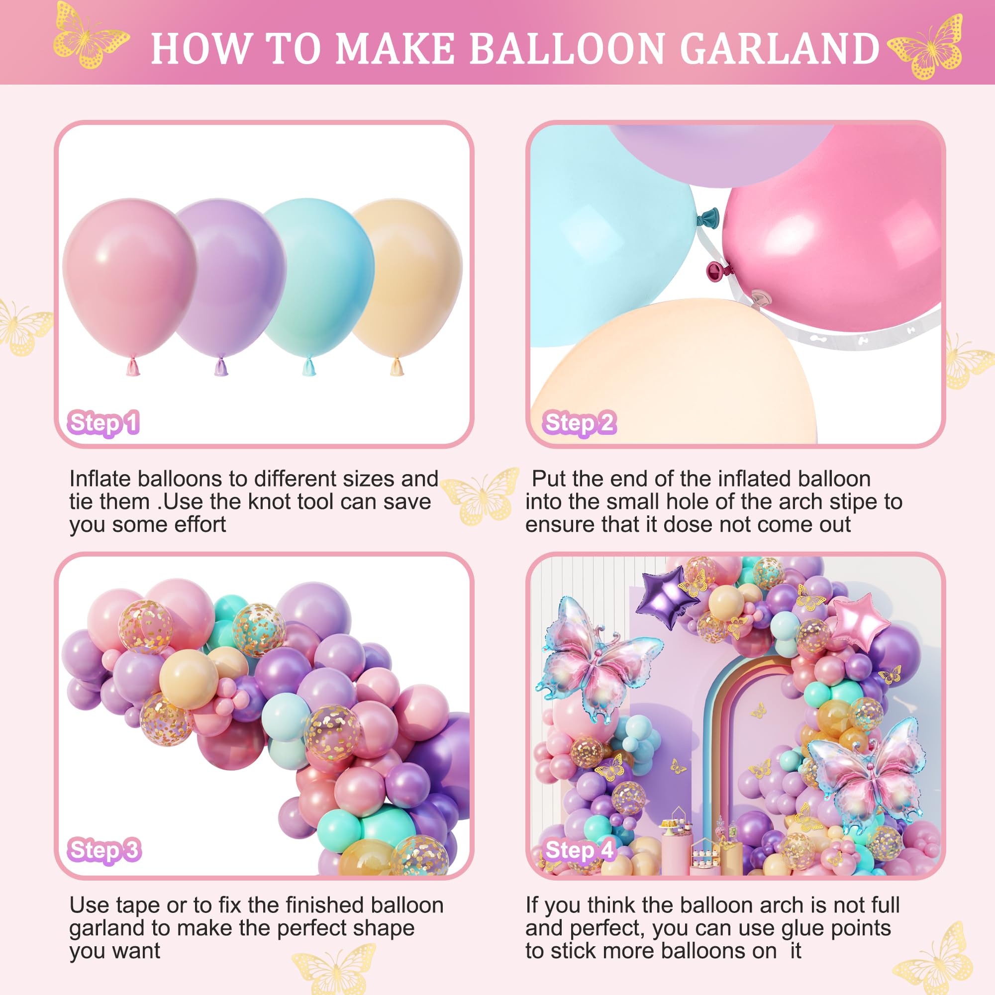 Ouddy Party star foil balloons 18inch add festive sparkle for photos