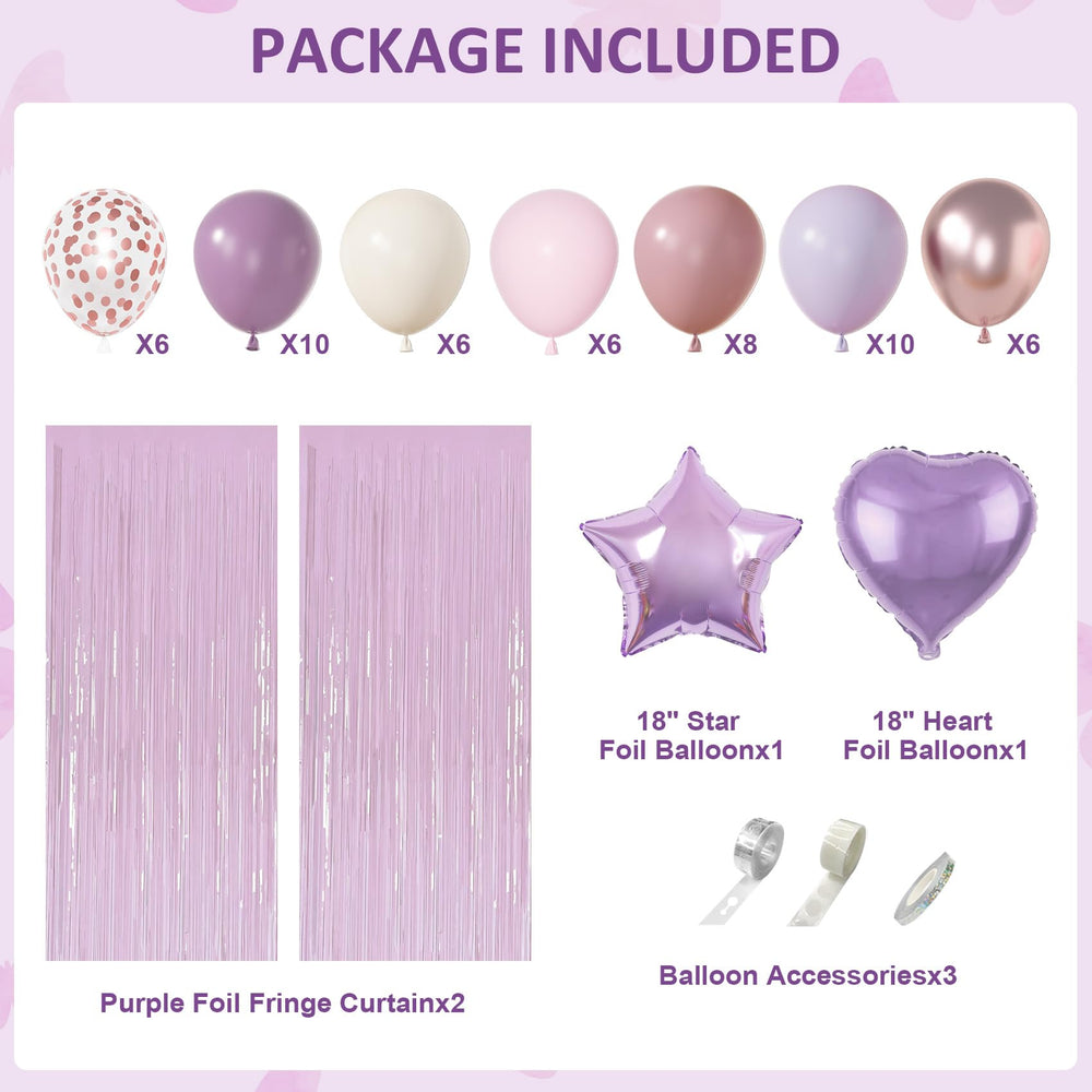 Ouddy Party rose-gold balloons create a chic, celebratory vibe.