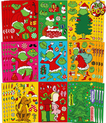 OUDE HOWER Christmas stickers collection for creative gift decoration.