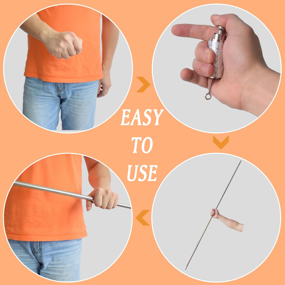OUERMAMA rubber accessory included for smoother wand handling.