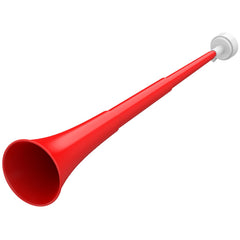 Ouffun collapsible stadium horn 24inch extended for durable, loud game-day cheers.