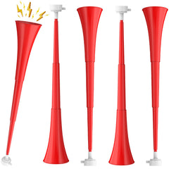 Ouffun collapsible stadium horn 24inch folded for compact travel and storage.