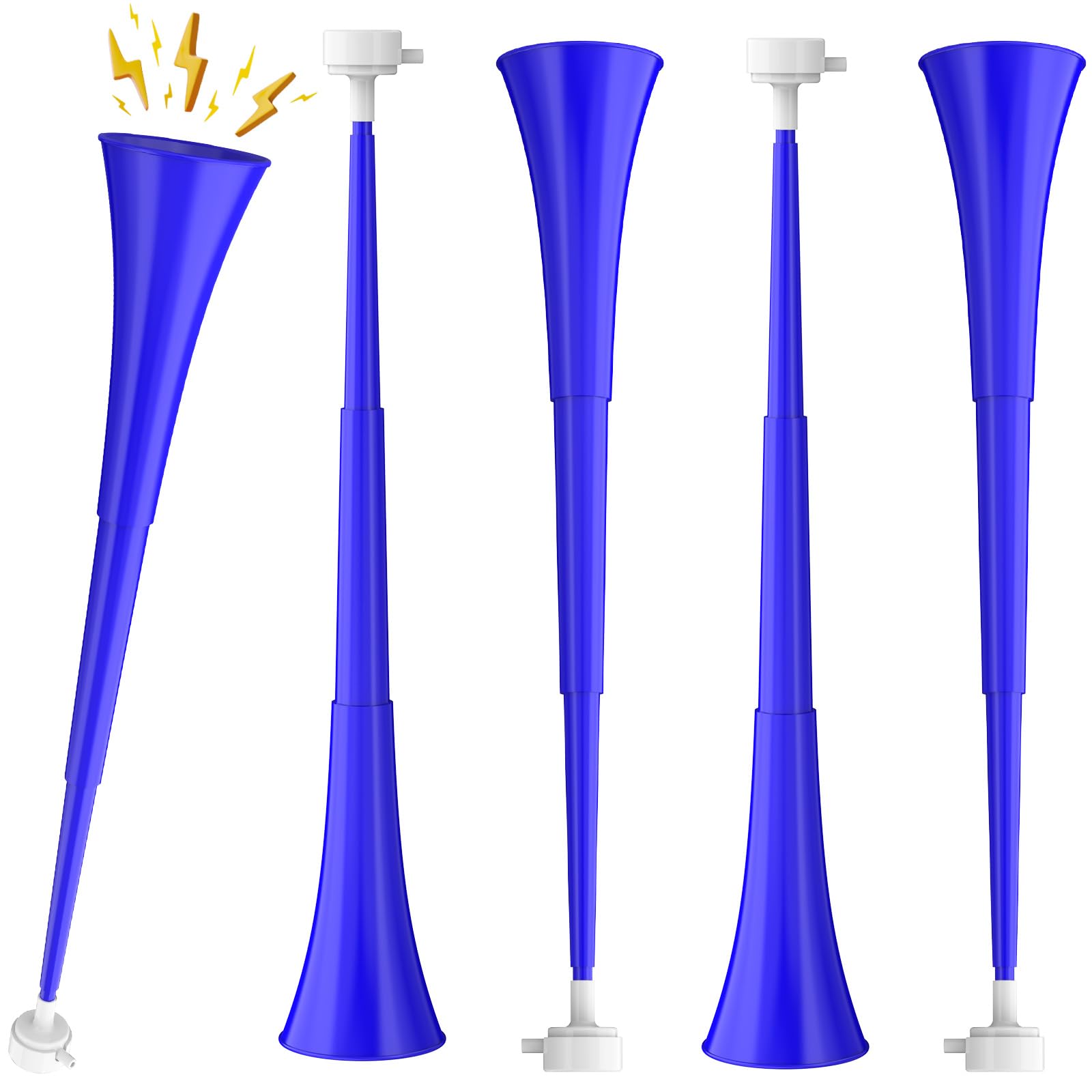 Ouffun 24-inch horn delivers thunderous sound without extra gear.