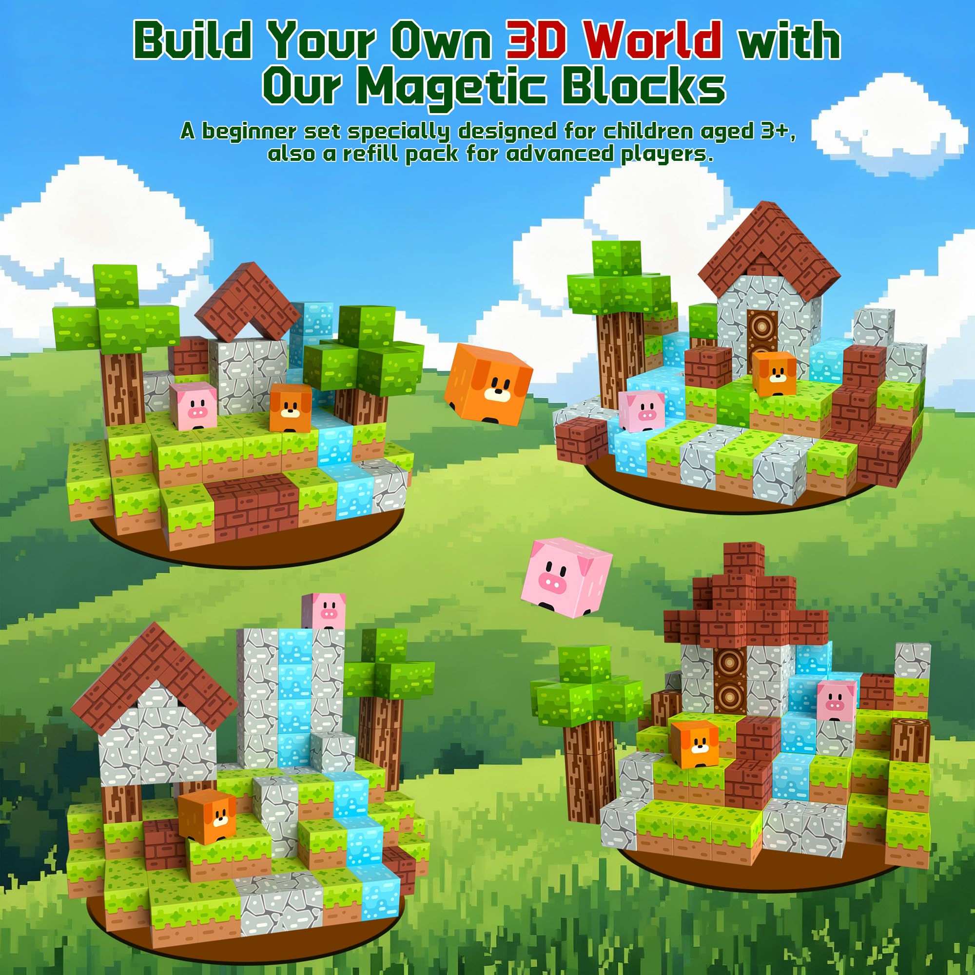 OUGUI forest adventure set inspires imaginative woodland scenes.