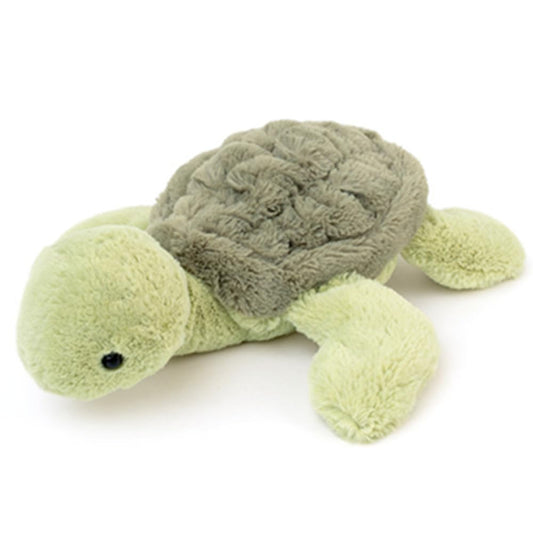 OUKEYI 12-inch weighted turtle shell plush for cozy hugs and decor.