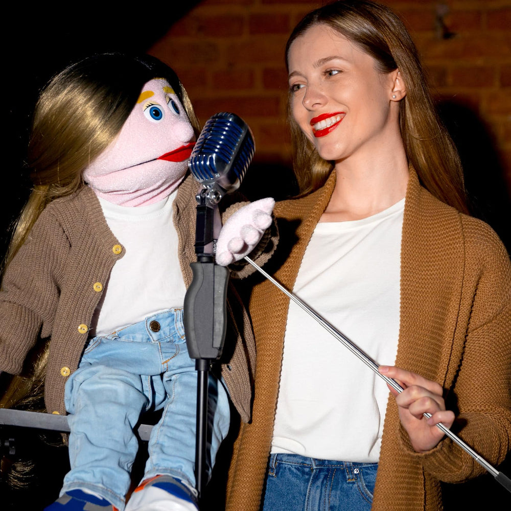 Ouligay metal puppet stick accessory, durable and reliable