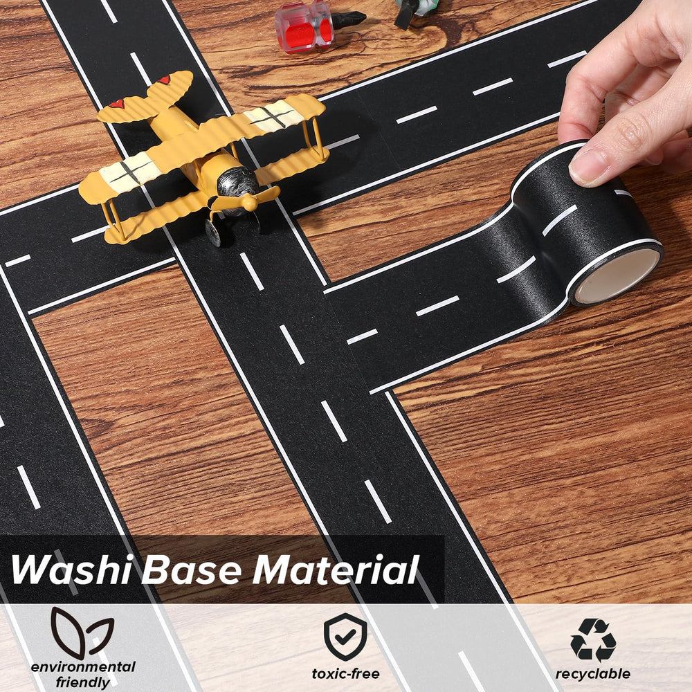 Ouligay road tape for kids race track promoting creative play and imagination