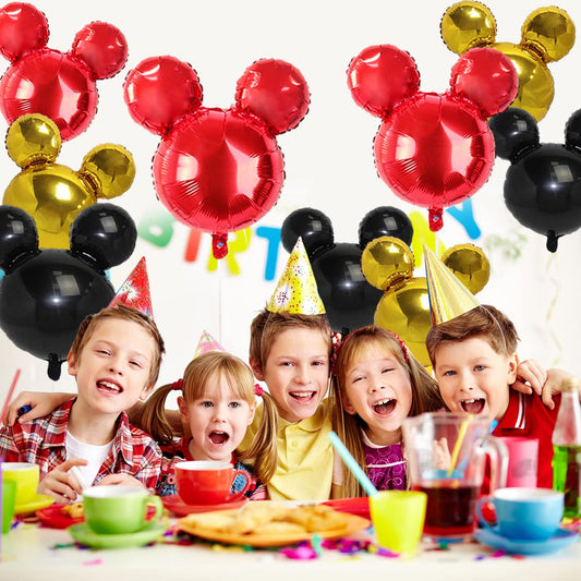 OULUN 27-inch black mouse balloon ideal for vibrant photo backdrop