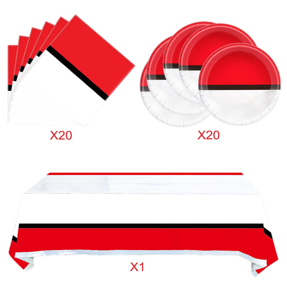 OULUN video games tableware cleanup-friendly design helps guests mingle freely.