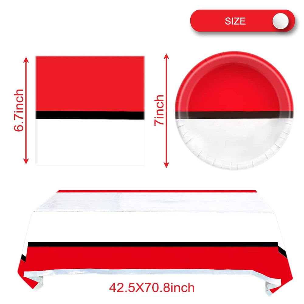 OULUN video games tableware packaging simplifies storage and disposal after the event.