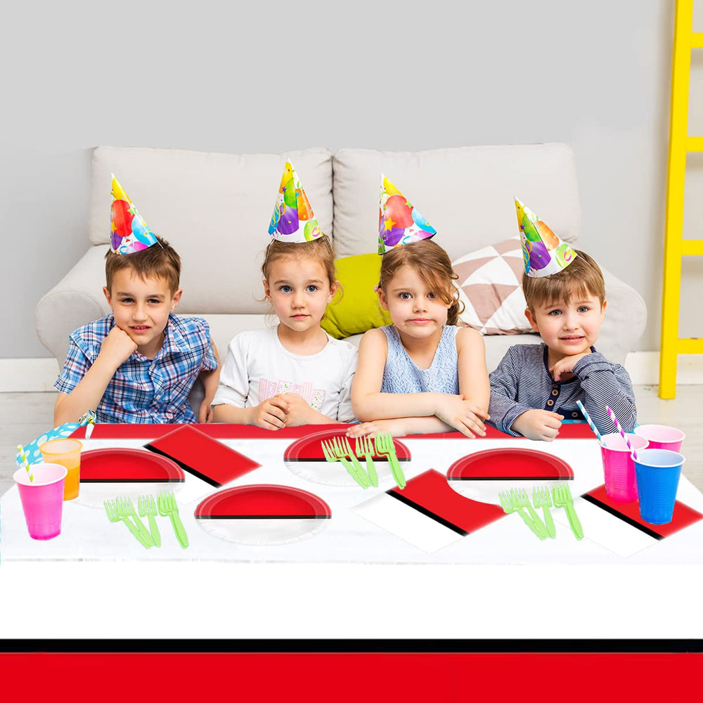 OULUN video games tableware tablecloth spread smoothly for indoor or outdoor events.