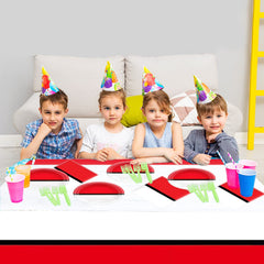 OULUN video games tableware tablecloth spread smoothly for indoor or outdoor events.