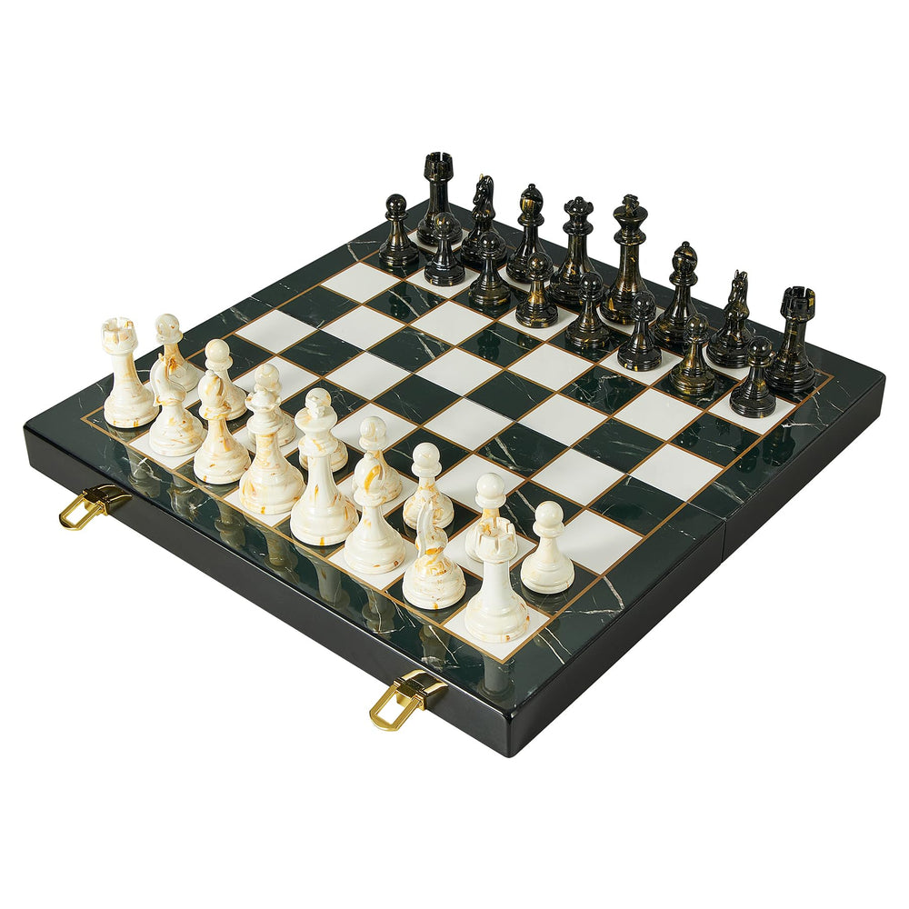 Oumoda chrome-finish pieces maintain shine during play