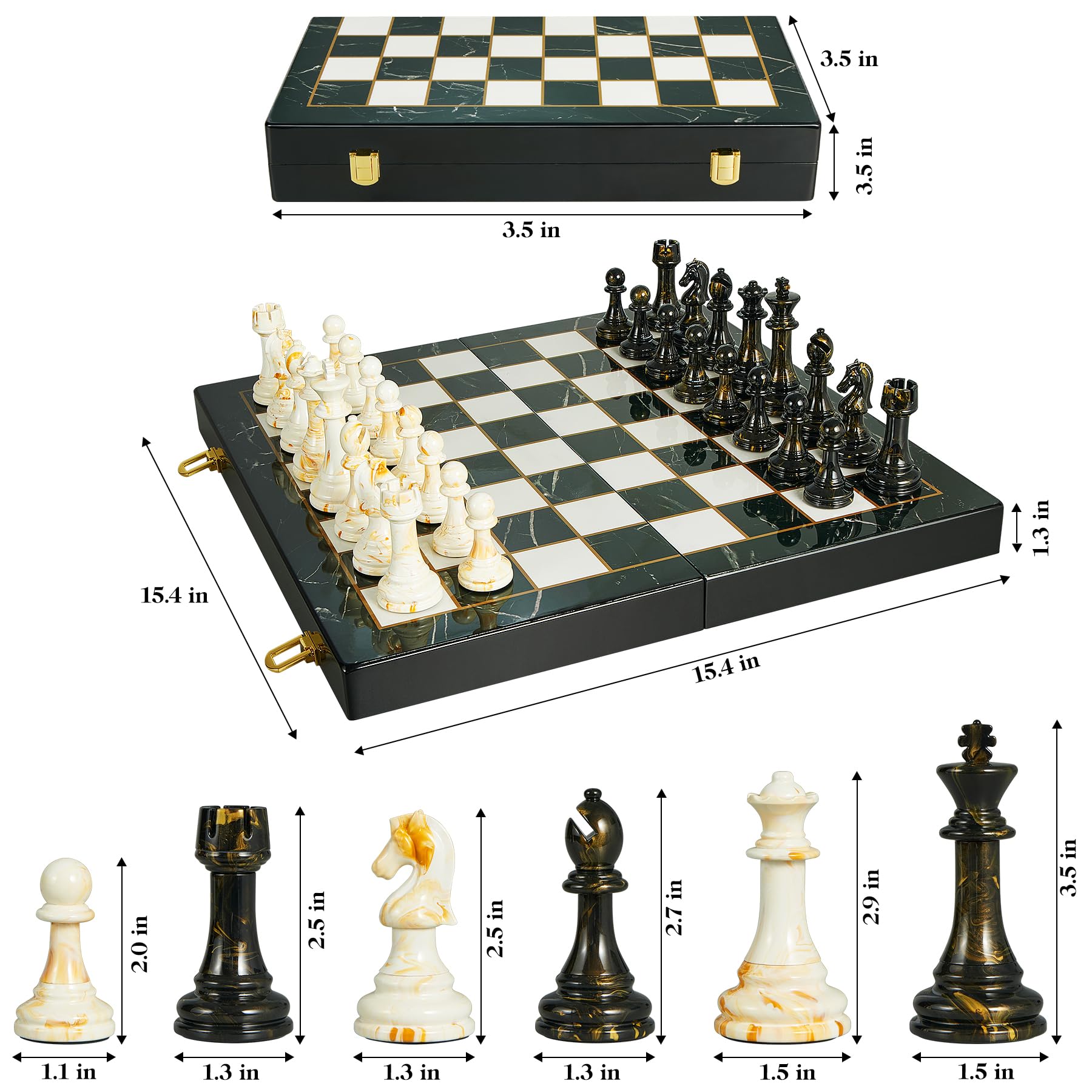Oumoda extra queens included for versatile opening possibilities