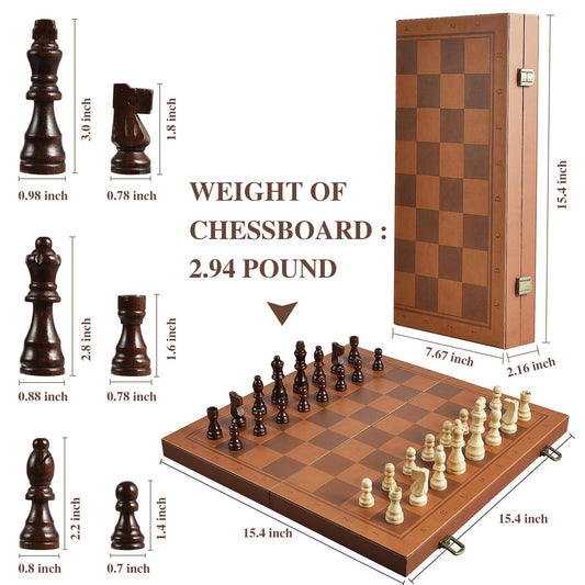 OUMODA handmade chess pieces detailed