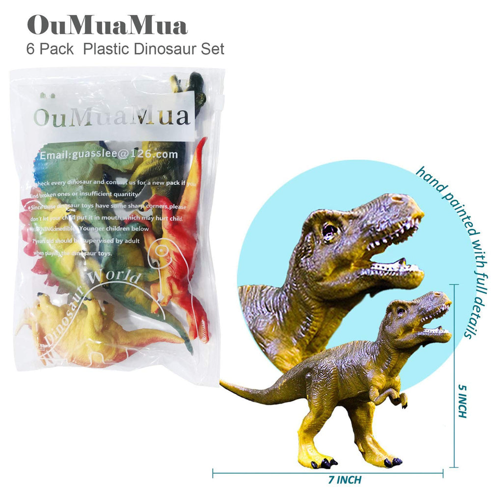OuMuaMua Monoclonius dinosaur figure dorsal view for creative storytelling