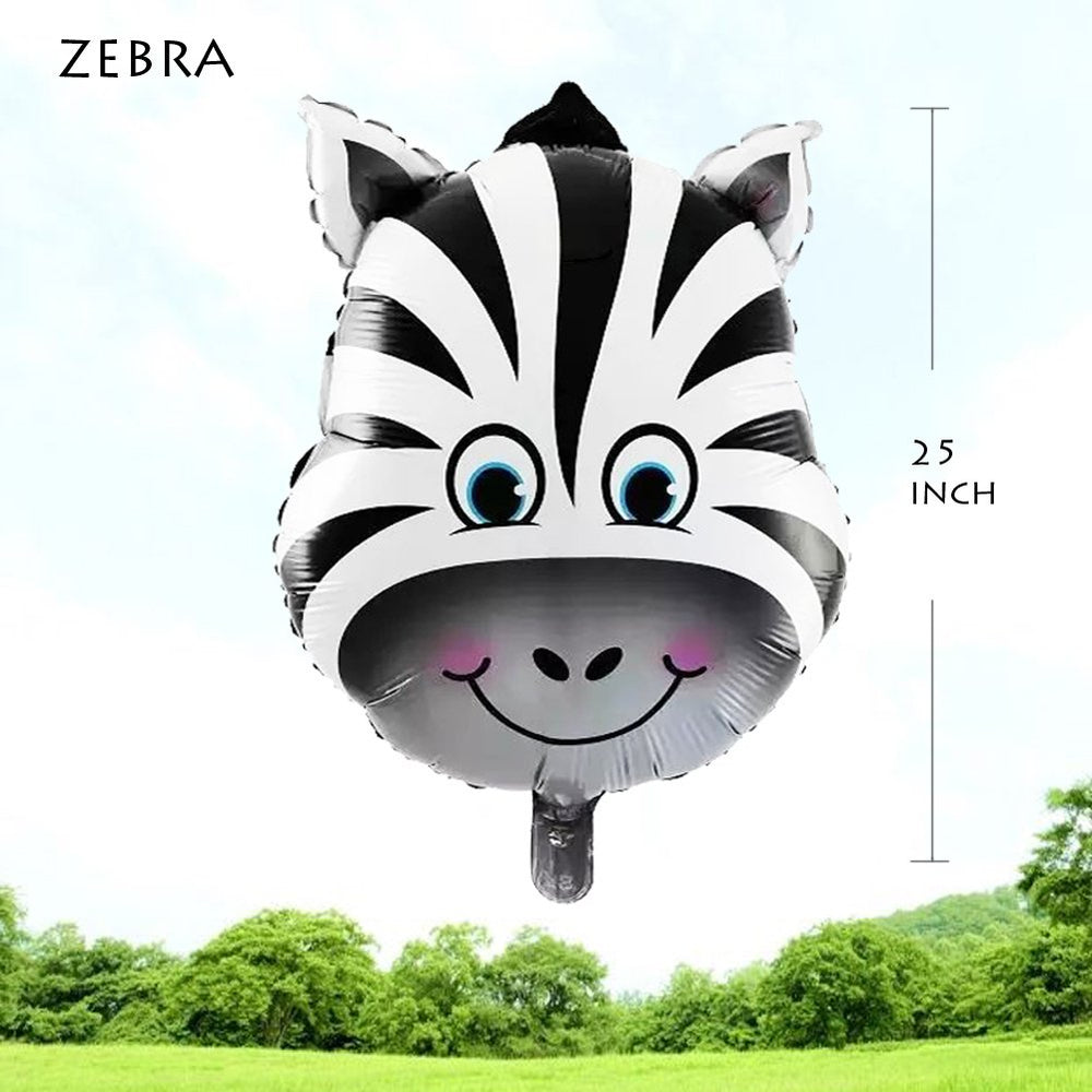 OuMuaMua Jungle Safari balloons centerpieces add playful safari charm.