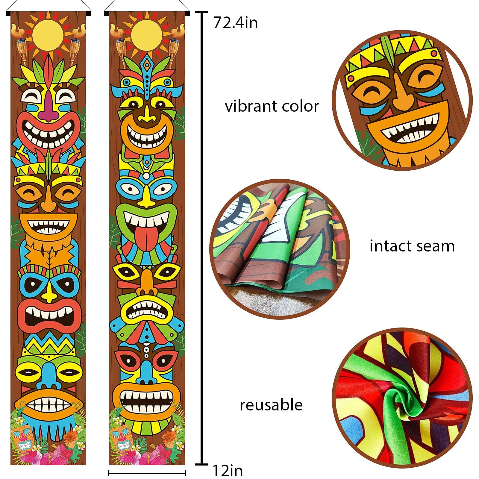OuMuaMua printed 600D polyester banner delivers clear images and durable use.