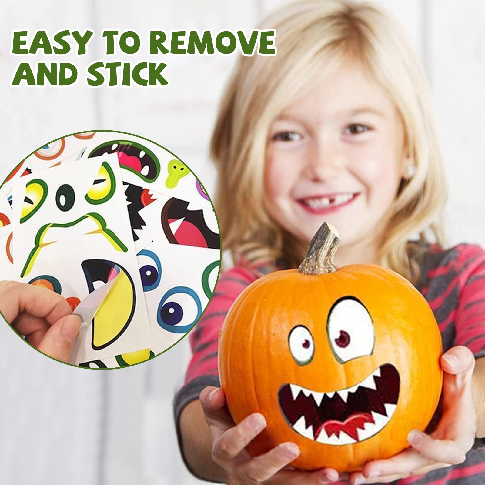 OuMuaMua tiny pumpkin decorations brighten trick-or-treat bags.