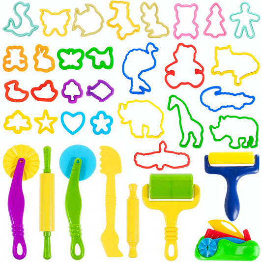 Oun Nana animal cutters for creative dough shapes and imaginative play