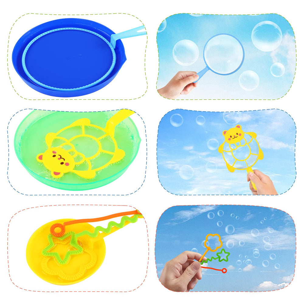 Oun Nana bubble tray provides steady dipping for mess-free fun.