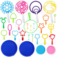 Oun Nana bubble wands set with tray offering kid-friendly backyard fun.