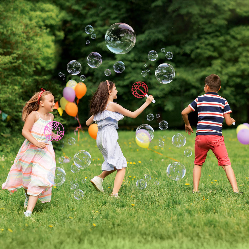 Oun Nana colorful wands support group play with shared options.