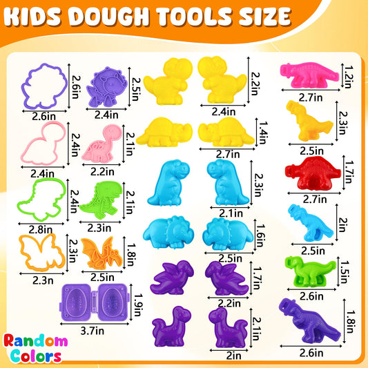 Oun Nana dough tools durable plastic for safe, lasting creativity.