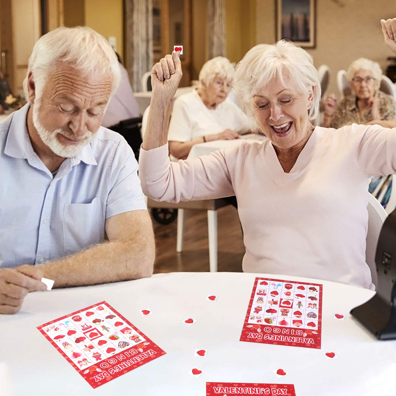 OUNENO bingo instructions ensure simple setup for teachers and parents.