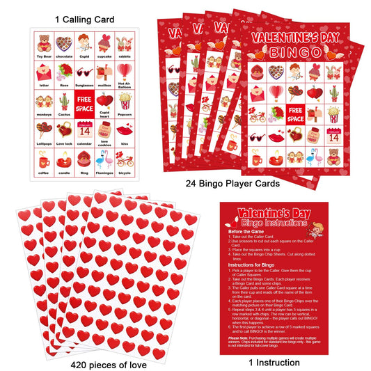 OUNENO heart chips for bingo provide tactile play and quick scoring during games.