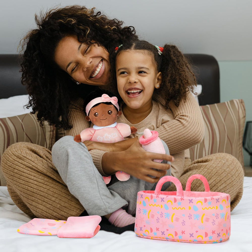 OUOZZZ baby doll bottle supports nurturing role-play and feeding practice.