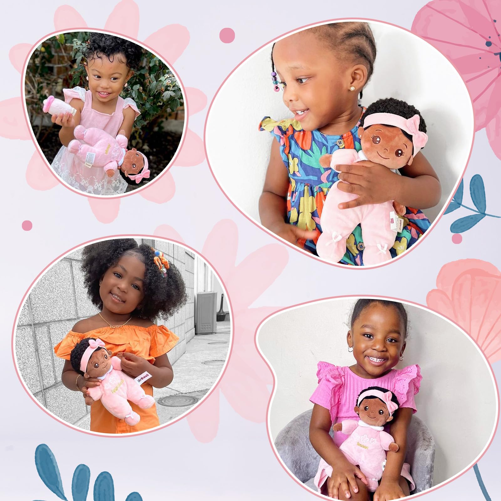 OUOZZZ soft basket keeps accessories tidy during playtime.